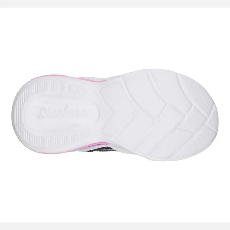 SKECHERS Mädchen lieben es zu glänzen Sweetheart leichte Stiefel Navy Lavender