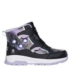 SKECHERS Mädchen Sturm Blazer Wasserdichte Schuhe Black Lavender