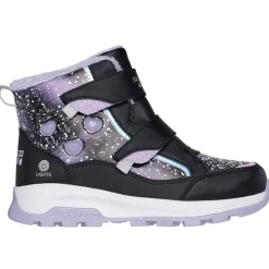 SKECHERS Mädchen Sturm Blazer Wasserdichte Schuhe Black Lavender