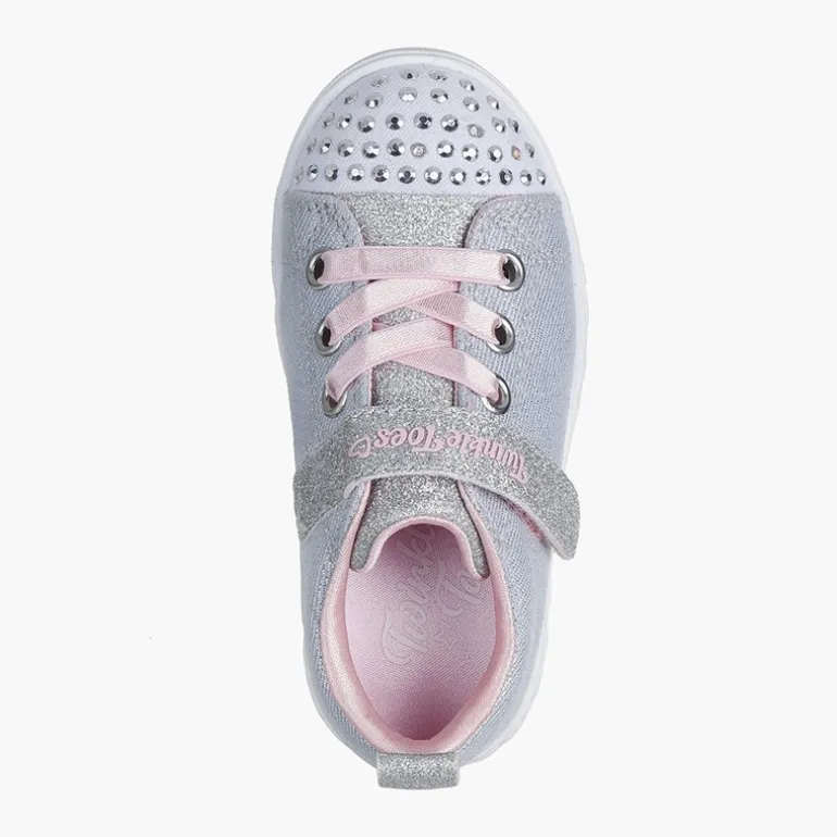 SKECHERS Mädchen Twinkle Toes Sneaker Grau