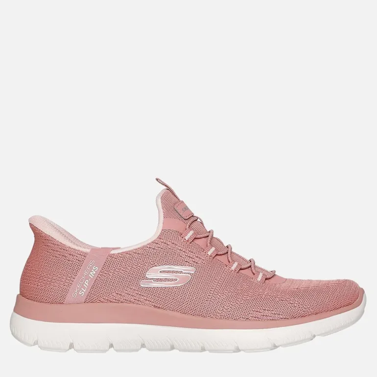 SKECHERS SPORT Damen Slip In Summits Sneaker Braun
