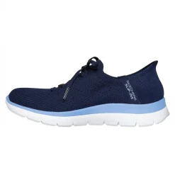 SKECHERS SPORT Damen Slip In Summits Neue Tägliche Sneaker Navy