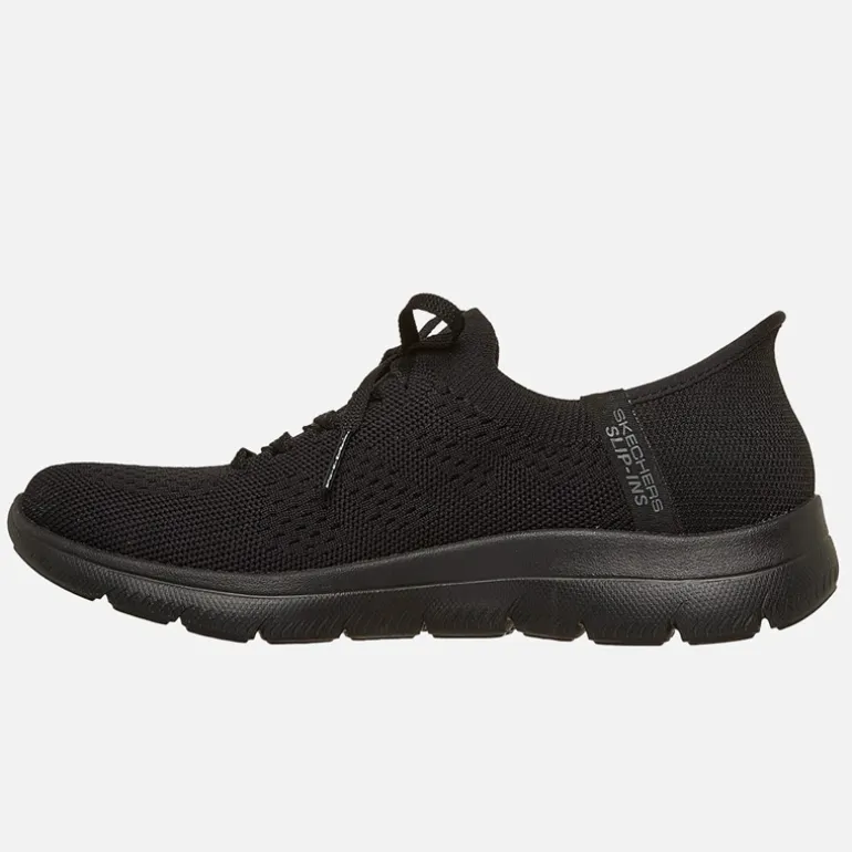 SKECHERS SPORT SKECHERS Damen Summits Slip in Neue Tägliche Sneakers Schwarz