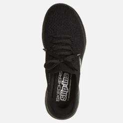 SKECHERS SPORT SKECHERS Damen Summits Slip in Neue Tägliche Sneakers Schwarz