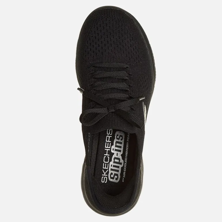 SKECHERS SPORT SKECHERS Damen Summits Slip in Neue Tägliche Sneakers Schwarz