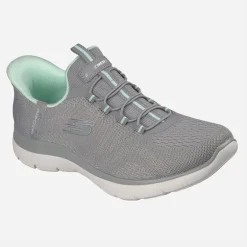 SKECHERS SPORT SKECHERS Damen Summits Slip Ins Dream Chaser Sneakers Gray
