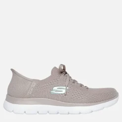 SKECHERS SPORT SKECHERS Damen Summits Slip in Neue Tägliche Sneakers Natural