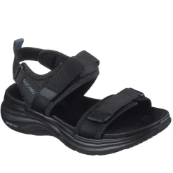 SKECHERS SPORT SKECHERS Damen Vapor Foam Sandalen Schwarz