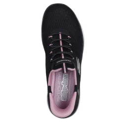SKECHERS SPORT SKECHERS Damen Summits Dream Chaser Slip In Sneaker Black & Purple/Mauve