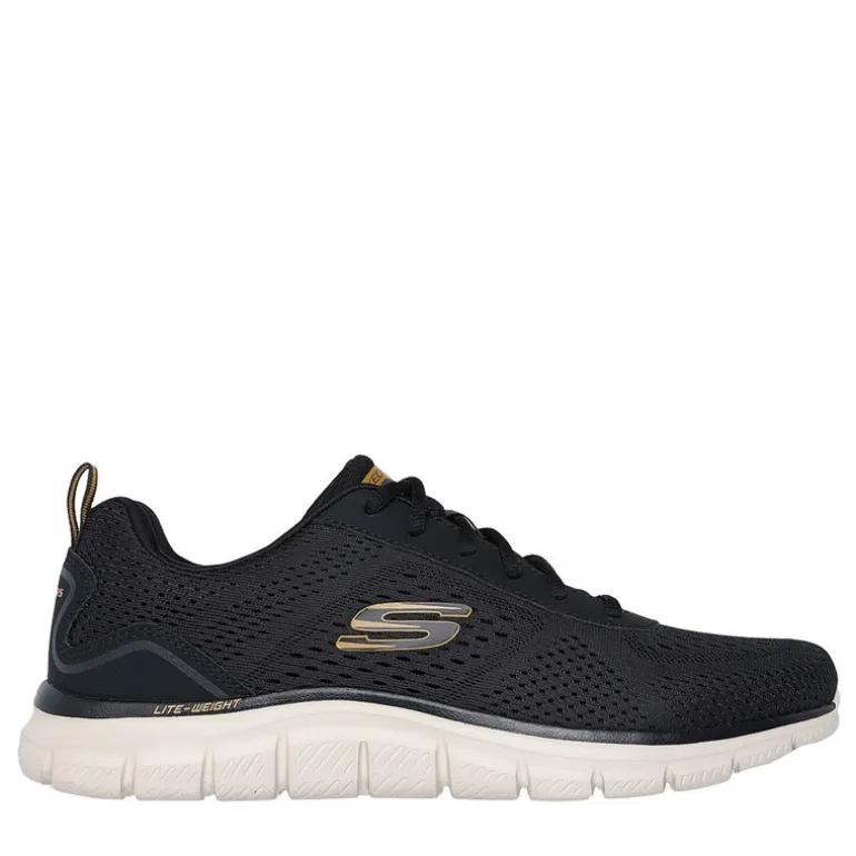SKECHERS SPORT SKECHERS Herren Track Leshur Turnschuhe Schwarz