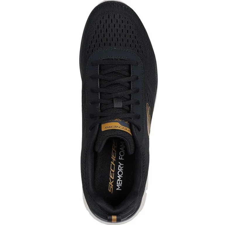 SKECHERS SPORT SKECHERS Herren Track Leshur Turnschuhe Schwarz