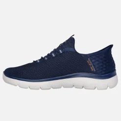 SKECHERS SPORT SKECHERS Herren Summits High Range Slip In Sneaker Dunkelblau