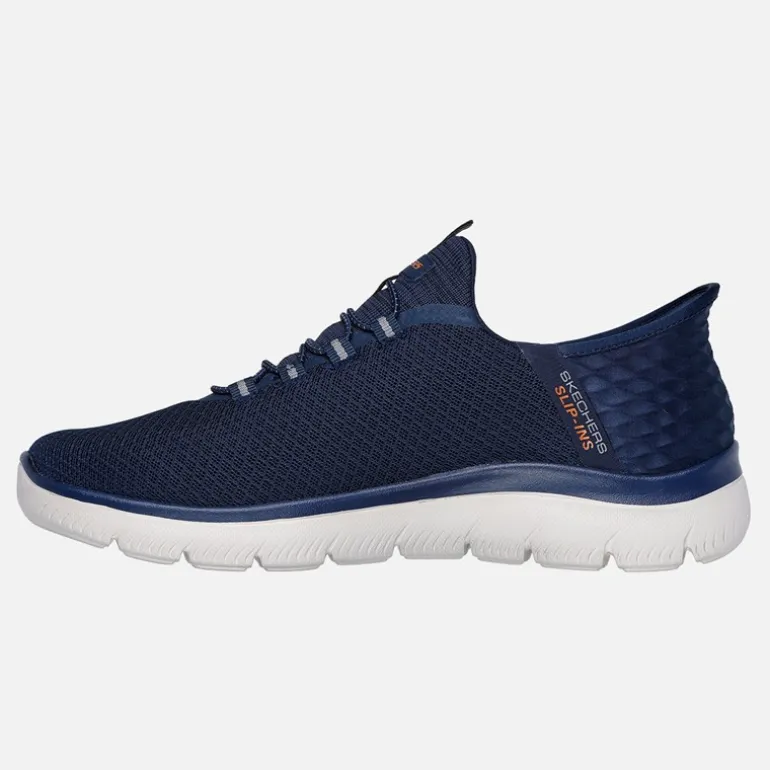 SKECHERS SPORT SKECHERS Herren Summits High Range Slip In Sneaker Dunkelblau