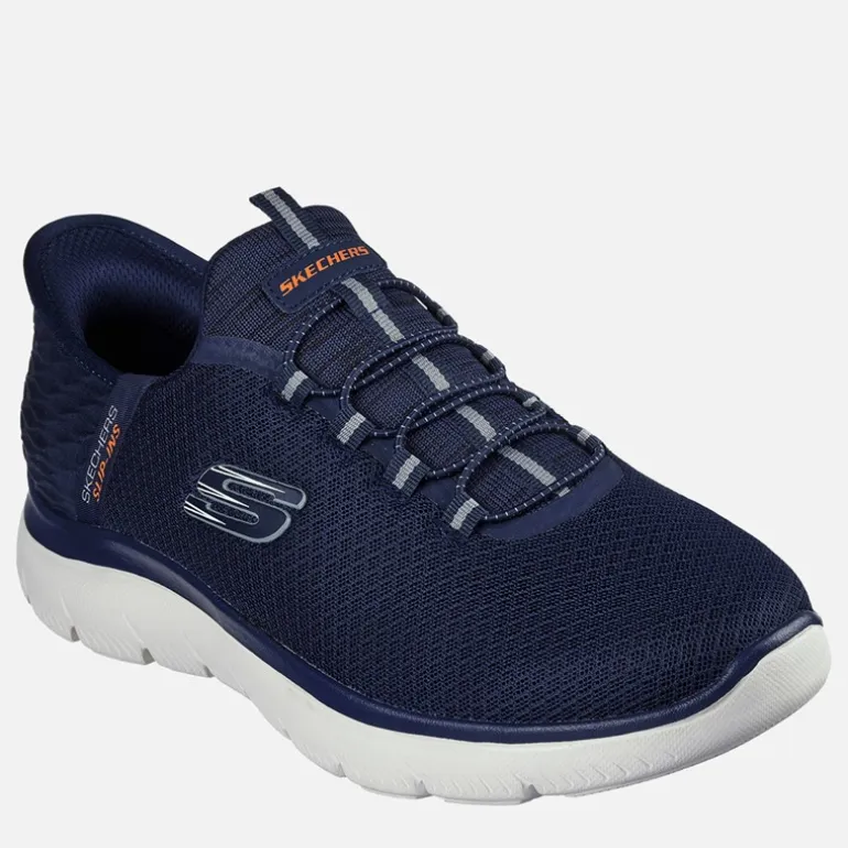 SKECHERS SPORT SKECHERS Herren Summits High Range Slip In Sneaker Dunkelblau