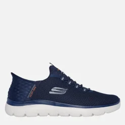SKECHERS SPORT SKECHERS Herren Summits High Range Slip In Sneaker Dunkelblau