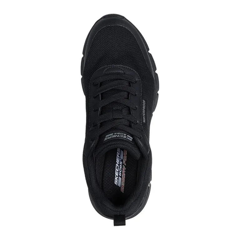 SKECHERS SPORT SKECHERS Herren Bobs B Flex Wasserdichte Sneaker Schwarz