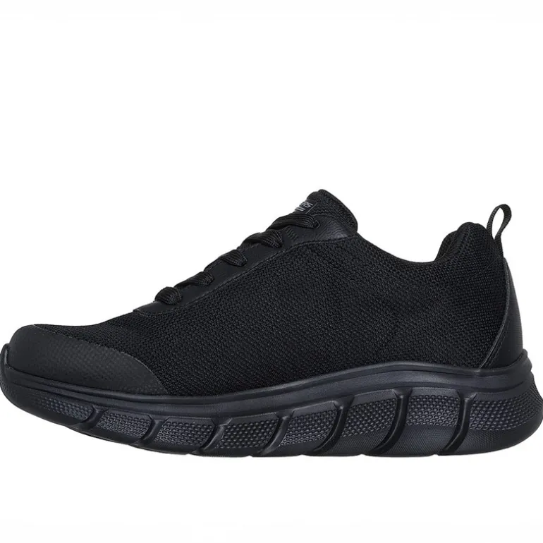 SKECHERS SPORT SKECHERS Herren Bobs B Flex Wasserdichte Sneaker Schwarz