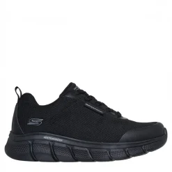 SKECHERS SPORT SKECHERS Herren Bobs B Flex Wasserdichte Sneaker Schwarz