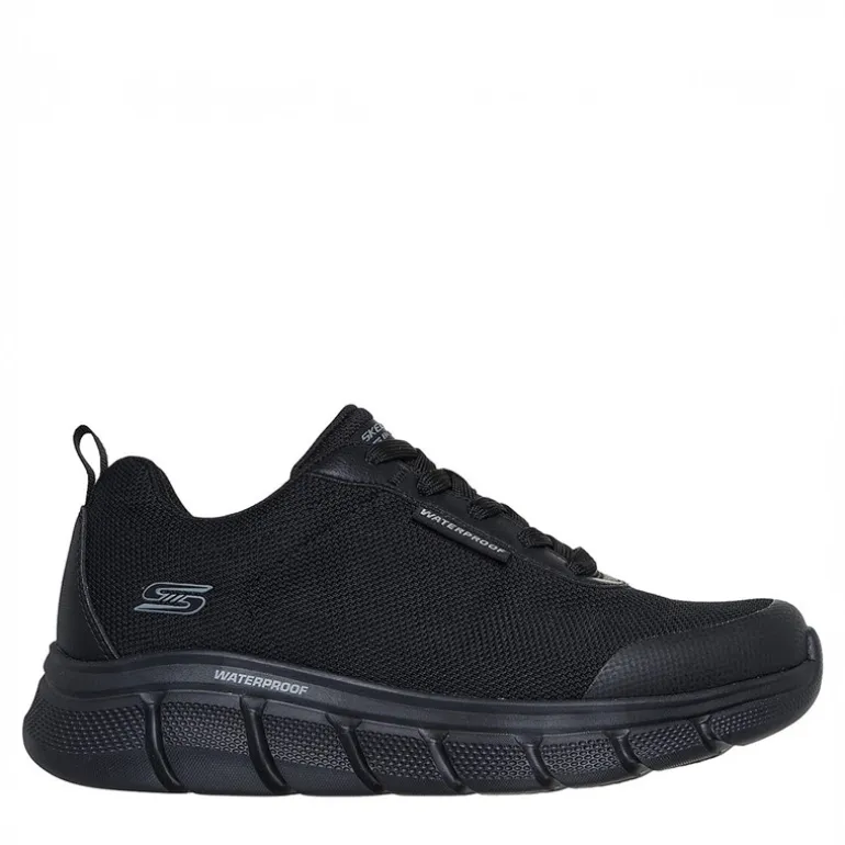 SKECHERS SPORT SKECHERS Herren Bobs B Flex Wasserdichte Sneaker Schwarz