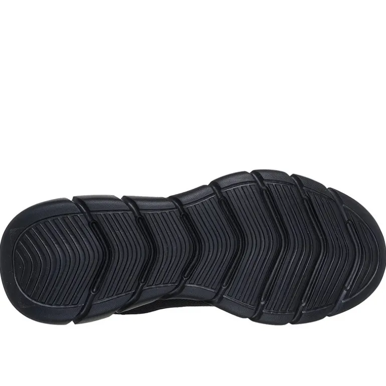 SKECHERS SPORT SKECHERS Herren Bobs B Flex Wasserdichte Sneaker Schwarz