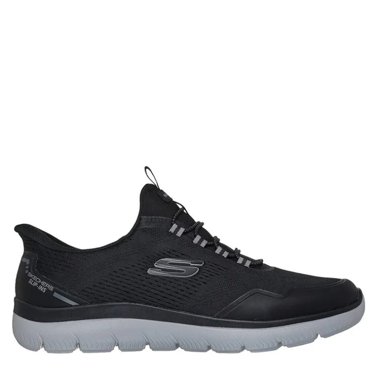 SKECHERS SPORT SKECHERS Herren Summits Slip In Turnschuhe Schwarz