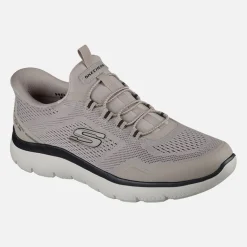 SKECHERS SPORT SKECHERS Herren Summits Slipper Sneaker Natur