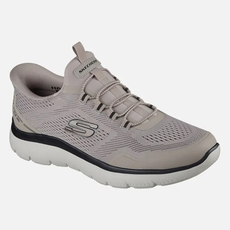 SKECHERS SPORT SKECHERS Herren Summits Slipper Sneaker Natur