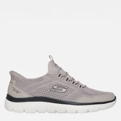 SKECHERS SPORT SKECHERS Herren Summits Slipper Sneaker Natur