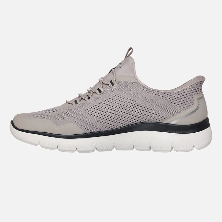 SKECHERS SPORT SKECHERS Herren Summits Slipper Sneaker Natur
