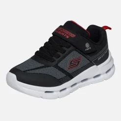 SKECHERS SPORT SKECHERS Junge Glide Step Lichter Turnschuhe Schwarz
