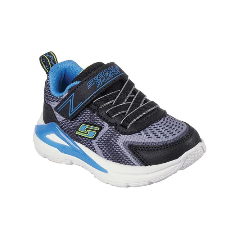 SKECHERS SPORT SKECHERS Junge Flex Glow Bolt Sneaker Schwarz
