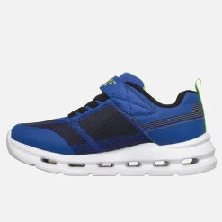 SKECHERS SPORT SKECHERS Junge Glide Step Lichter Turnschuhe Blau