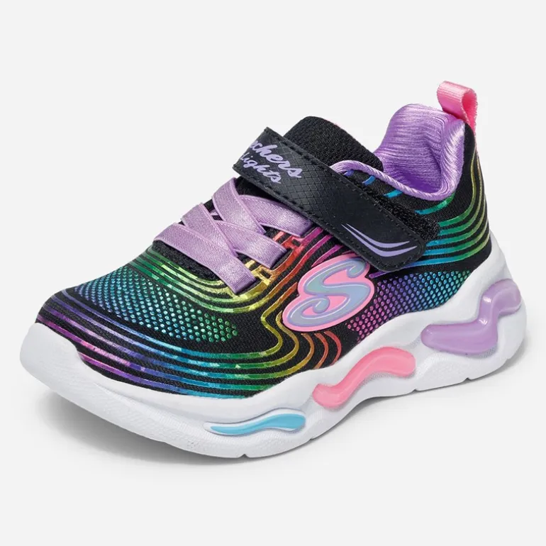 SKECHERS SPORT SKECHERS Mädchen Wavy Beams Sneaker Schwarz