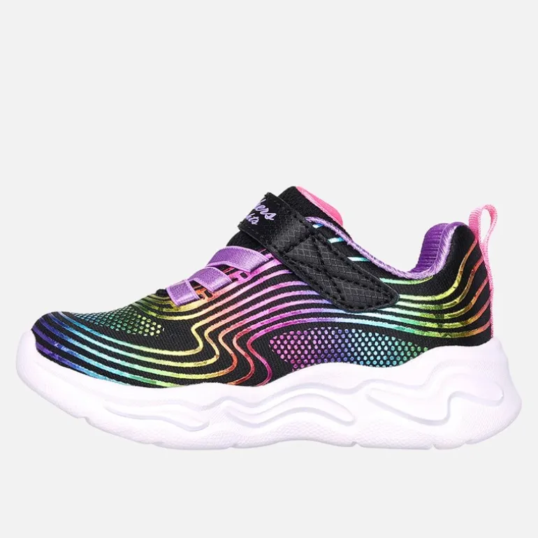SKECHERS SPORT SKECHERS Mädchen Wavy Beams Sneaker Schwarz