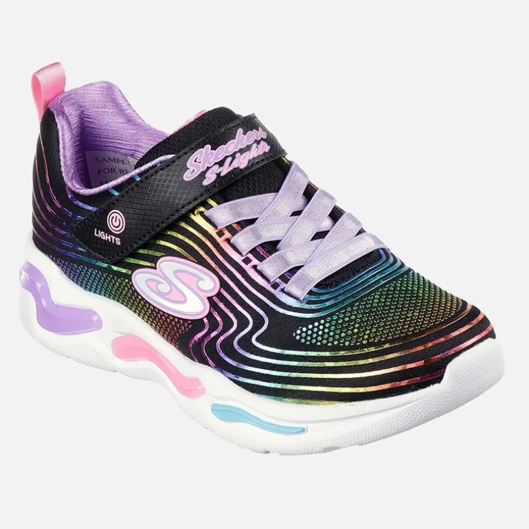 SKECHERS SPORT SKECHERS Mädchen Wavy Beams Sneaker Schwarz