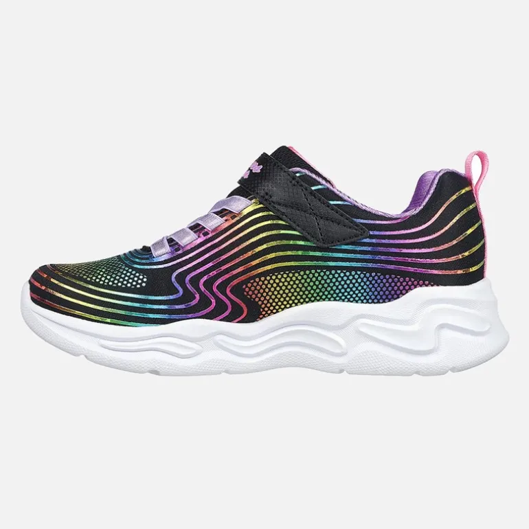 SKECHERS SPORT SKECHERS Mädchen Wavy Beams Sneaker Schwarz