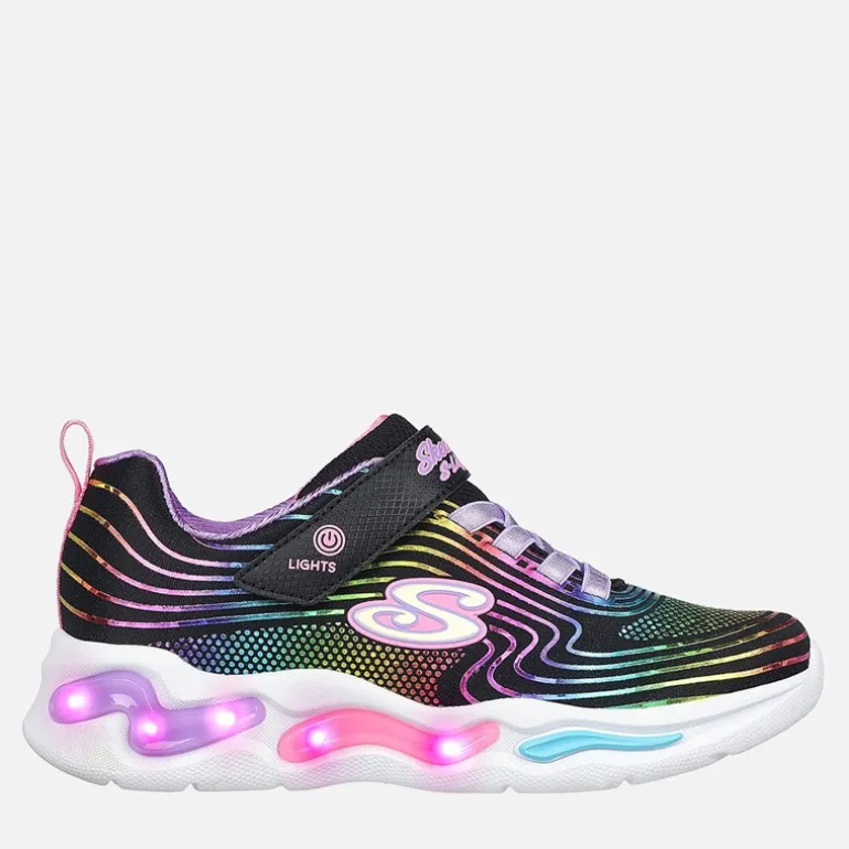 SKECHERS SPORT SKECHERS Mädchen Wavy Beams Sneaker Schwarz