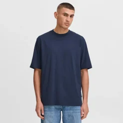 Solid Herren Bilop T Shirt Insignia Blue