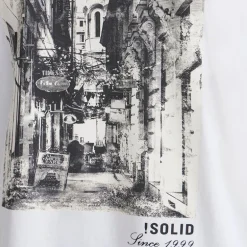 Solid Herren Bilop T Shirt Weiß