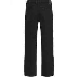 Solid Herren Jeans Schwarzer Denim