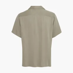 Solid Herren Pablo Kurzarm Hemd Vetiver