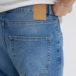 Solid Herren Sdryder Jeans aus Denim Middle Vintage Blue Denim