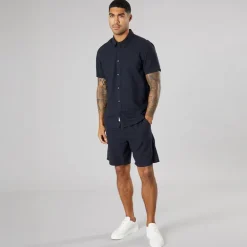 Solid Herren Shorts Insignia Blue