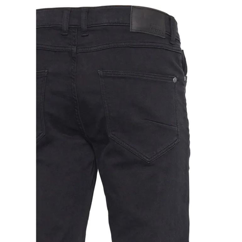 Solid Herren Tot Hybrid Jeans mit geradem Bein Schwarz