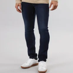 Solid Herren Tulio Hybrid Jeans mit geradem Bein Blau
