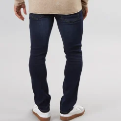 Solid Herren Tulio Hybrid Jeans mit geradem Bein Blau