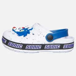 Sonic Junge Shilka Clogs Weiß/Mehrfarbig