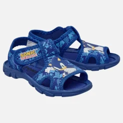 Sonic Kleinkind Junge offene Zehe Sandalen Royal