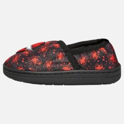 Spiderman Junge RS Light Up Hausschuhe Schwarz / Rot