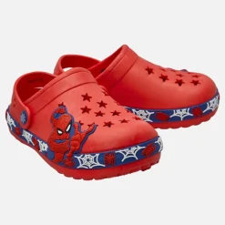 Spiderman Kleinkind Junge Muster Clogs Rot